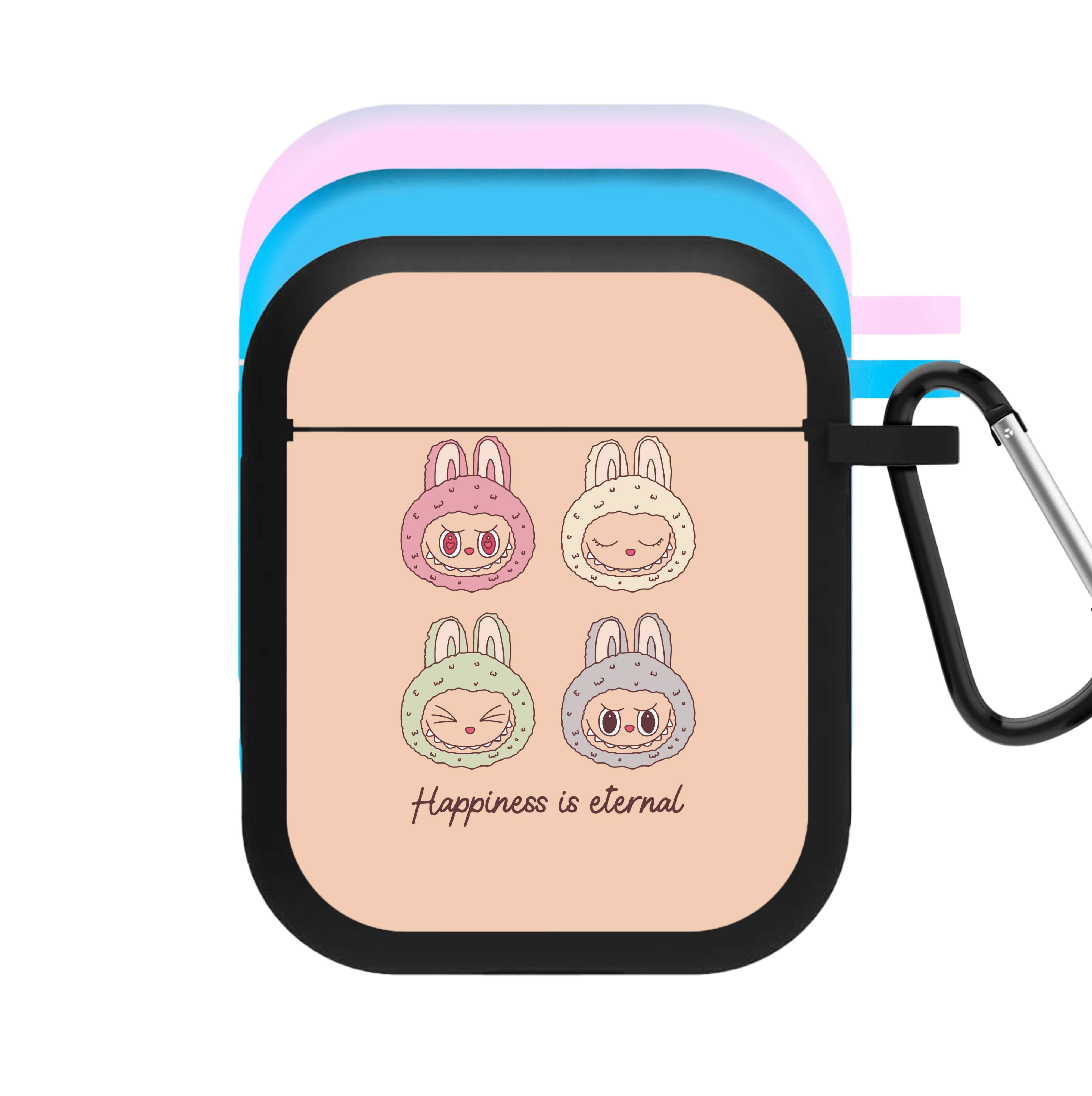 Happiness Is Eternal Monsters AirPods Case