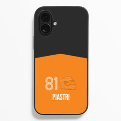 Piastri Helmet 2026 iPhone 16 Case