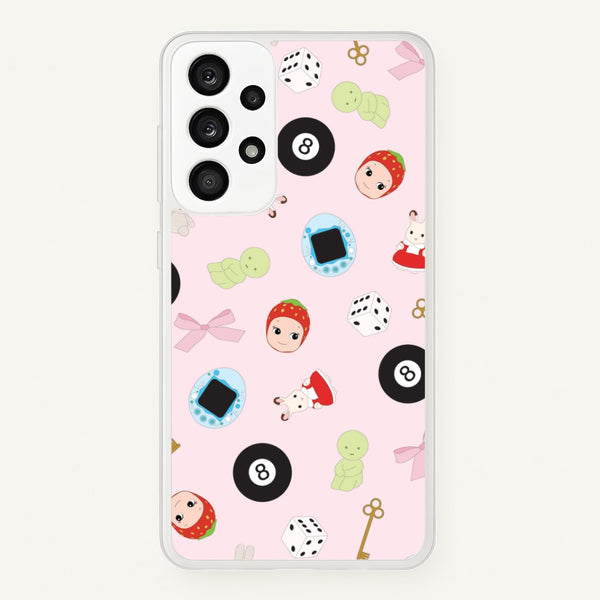 Trinkets Pattern Galaxy A33 Case