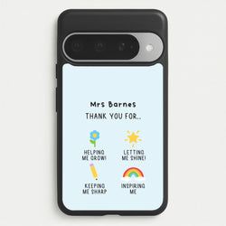 Thank You For Helping Me Google Pixel 10 Pro XL Case