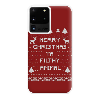 Merry Christmas Ya Filthy Animal Phone Case