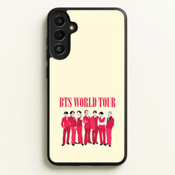 K-Pop Band World Tour 2026 Galaxy A34 Case
