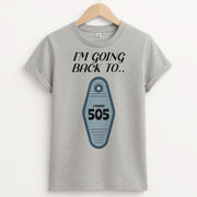 I'm Going Back To 505 Keyring T-Shirt 2