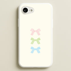 Gingham Tiered Ties iPhone 17e Case