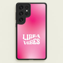 Libra Vibes Gradient Zodiac Galaxy S22 Ultra Case