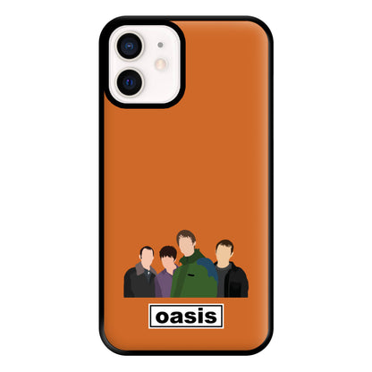 Rock Band Members iPhone 12 Mini Case