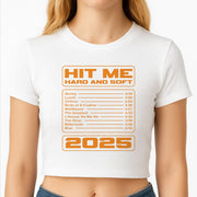 HMHAS Tour 2025 Crop top 2