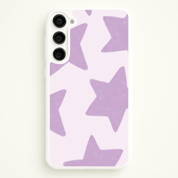 Lilac Stars Galaxy S23 Case