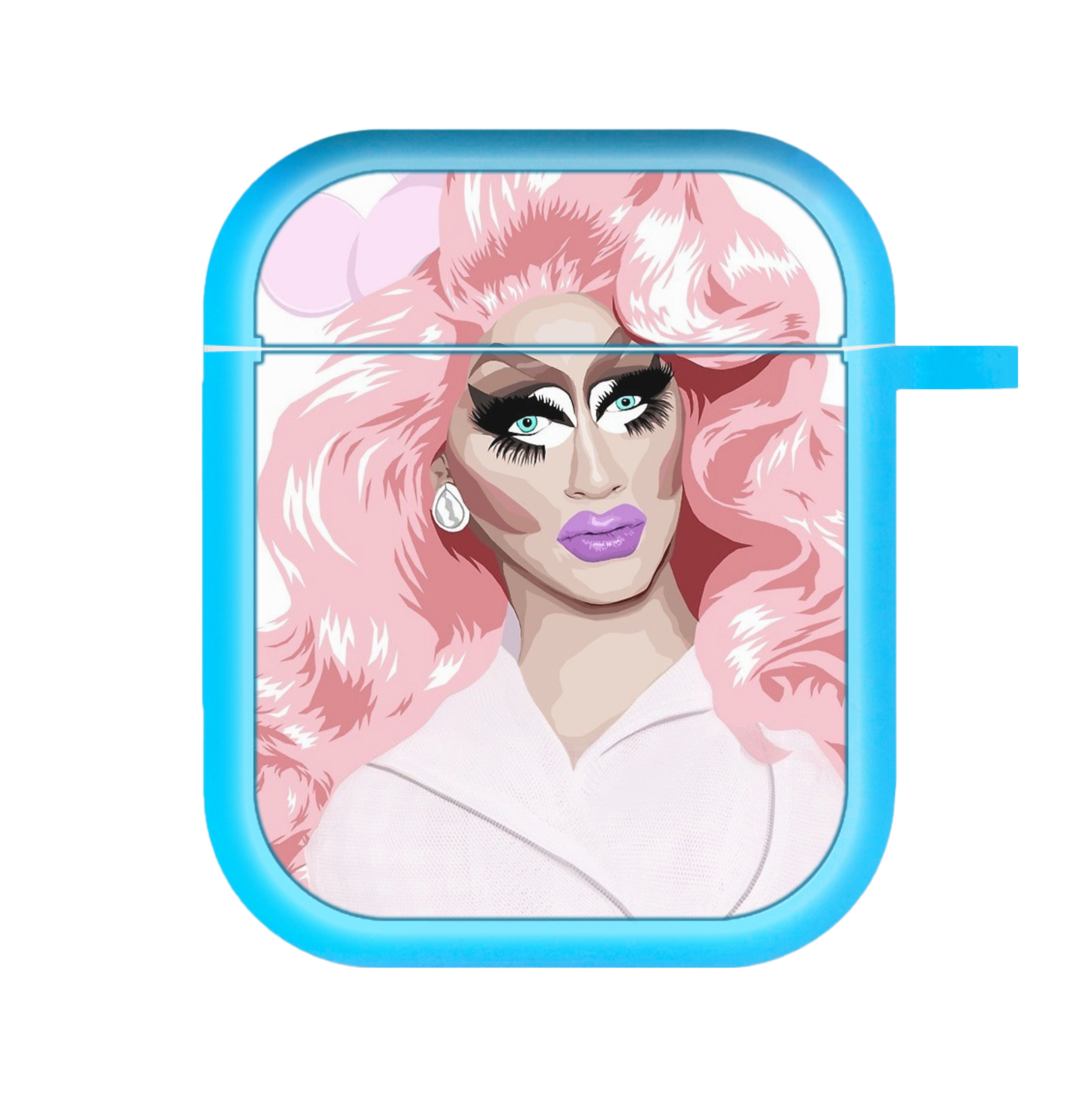 White Trixie Mattel - Drag Queen's Drag Race AirPods Case