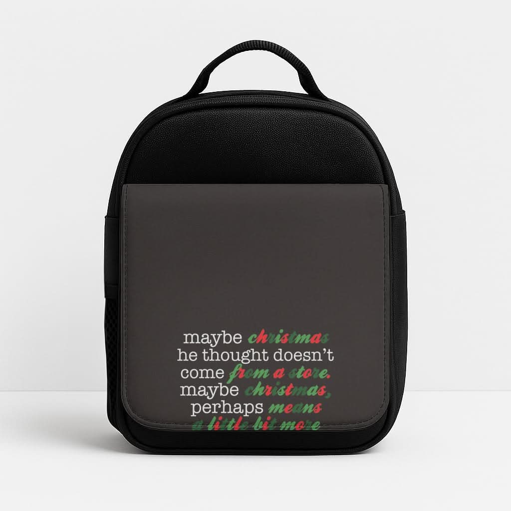 Green Creature Quote Lunchbox