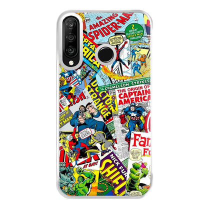 Superhero Comic Comics Pattern Phone Case