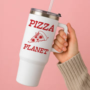 Retro Pizza Planet  Tumbler 2