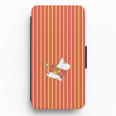 Red Present Moom Flip / Wallet Phone Case