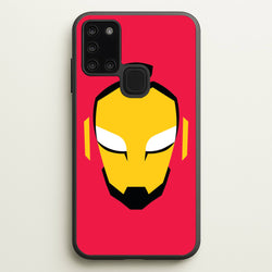 Metal Heart Hero Face Galaxy A21s Case