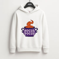 Hocus Pocus Cauldron Kids Hoodie