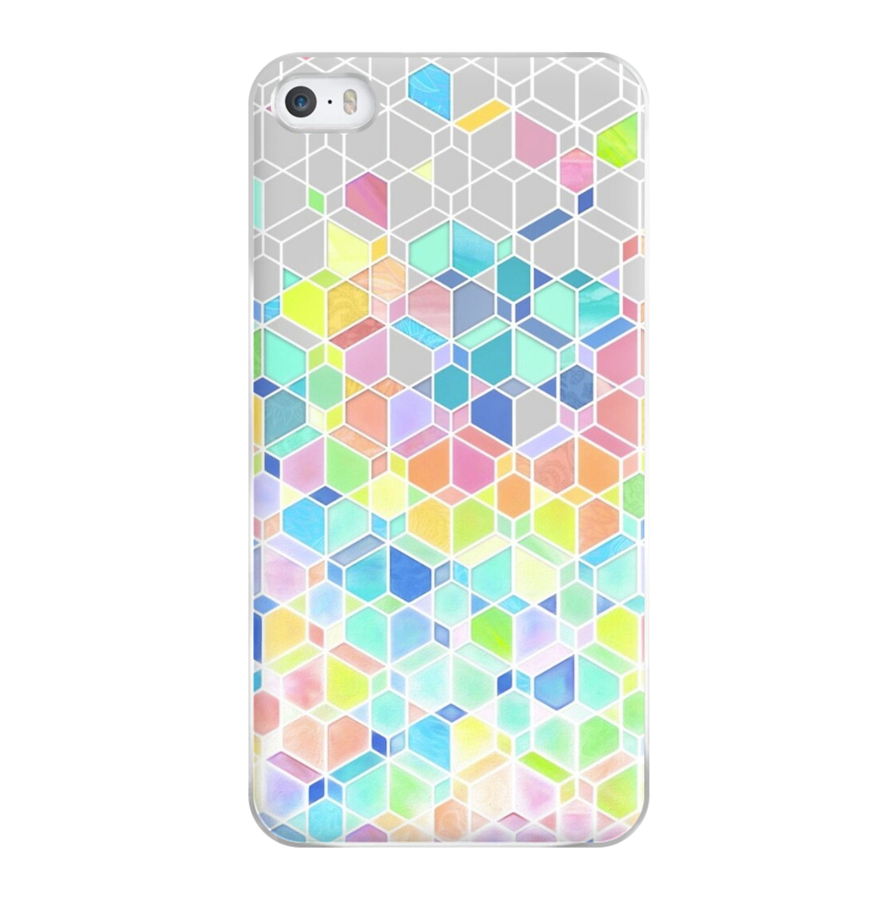 Bright Hexagon Pattern Phone Case