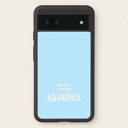Aquarius Pastel Zodiac Google Pixel 7 Case
