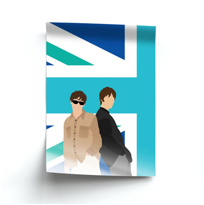 British Flag Band Members Poster