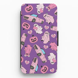 Mean Ghouls Props Pattern Flip / Wallet Phone Case