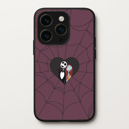 J And S Cobweb Heart iPhone 15 Pro Max Case
