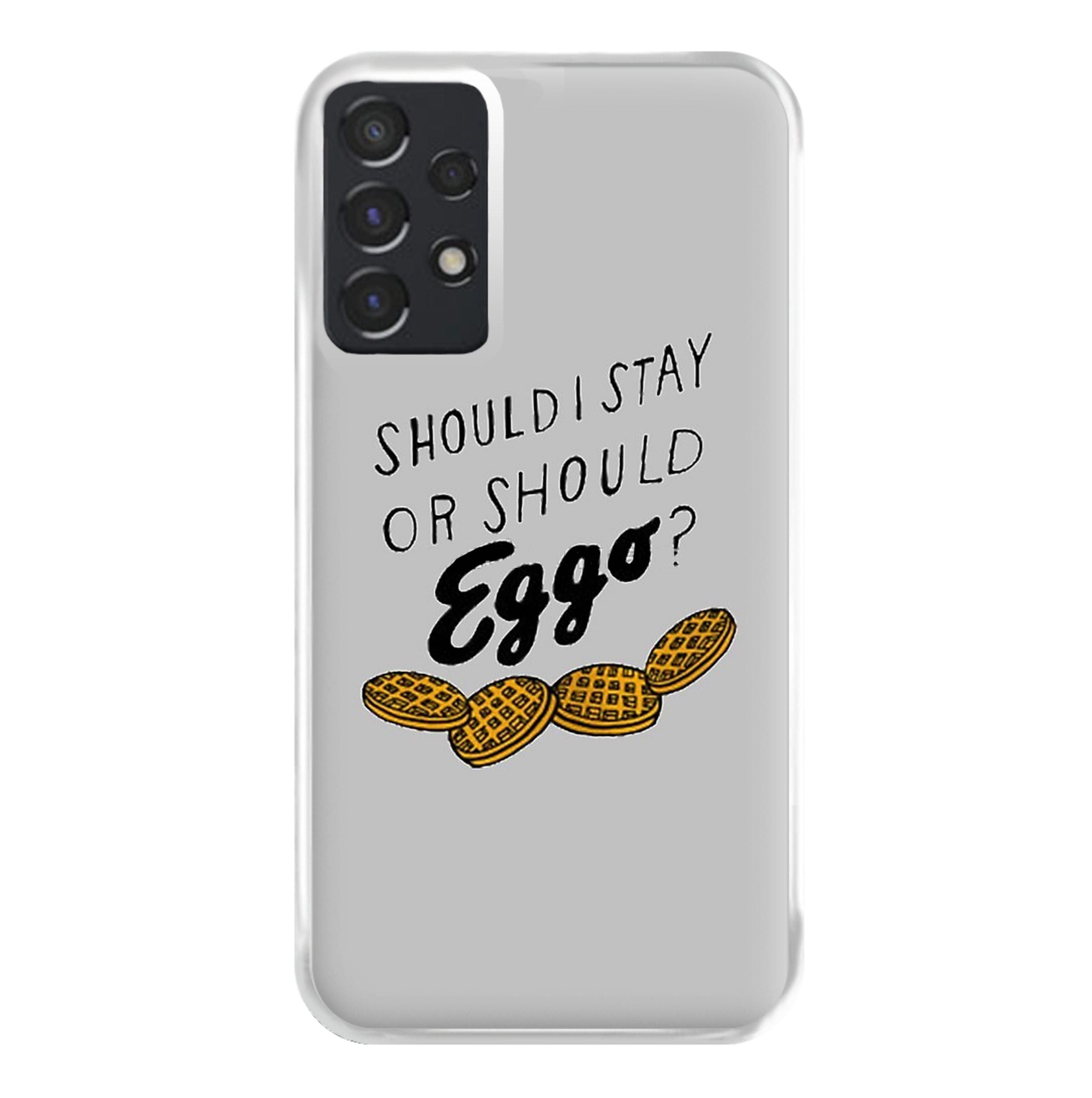 Should I Stay Or Should I Eggo Phone Case