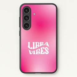 Libra Vibes Gradient Zodiac Galaxy S25 Case