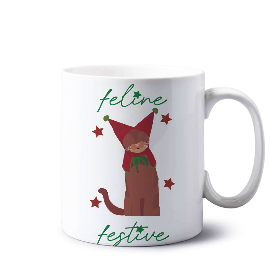 Feline Festive  Mug