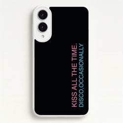 Disco Occasionally Text Galaxy S25 Edge Case