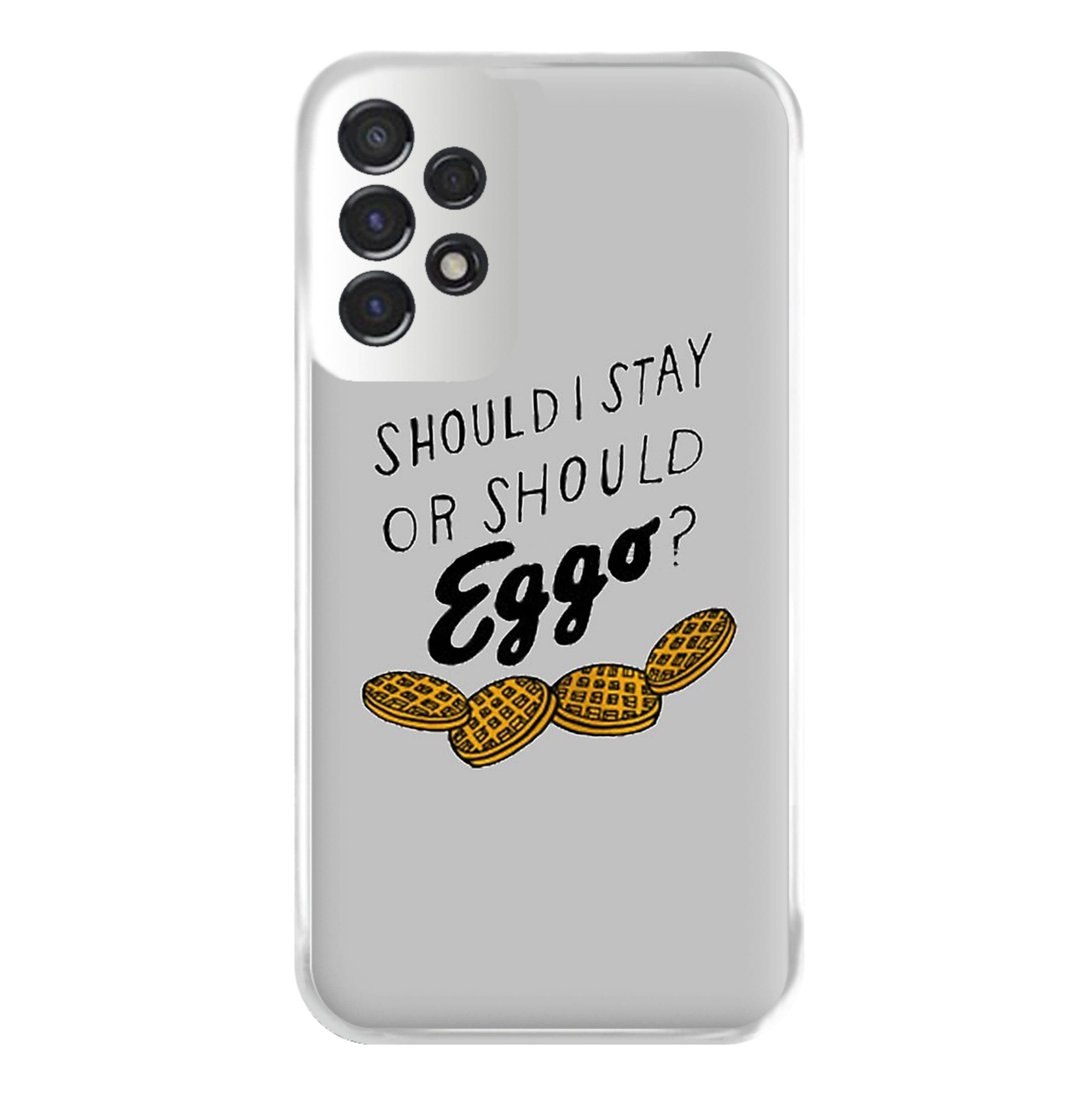 Should I Stay Or Should I Eggo Phone Case