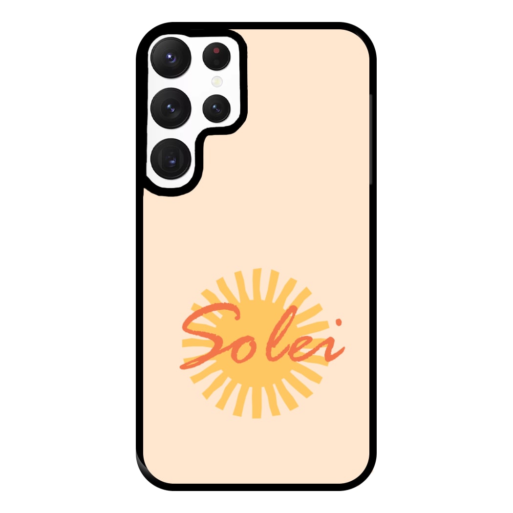 Abstract Sun Solei Galaxy S22 Ultra Case