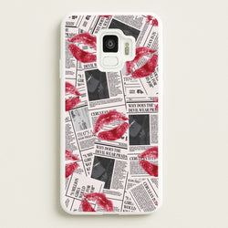 Front Page Kisses Galaxy S9 Case