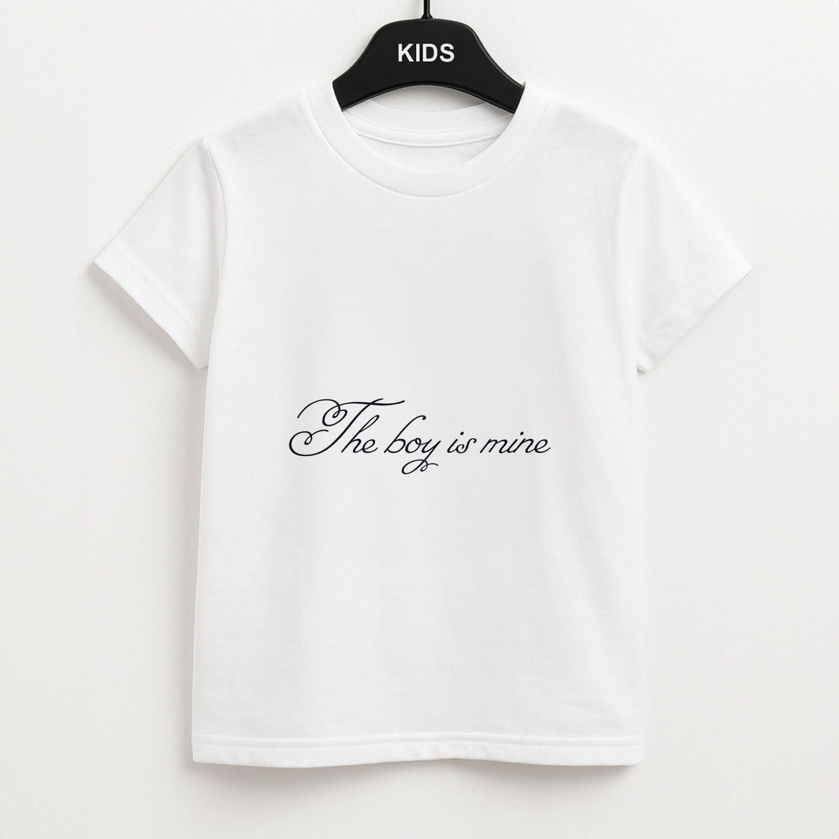 The Boy Is Mine Kids T-Shirt