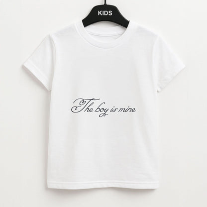 The Boy Is Mine Kids Unisex T-Shirt