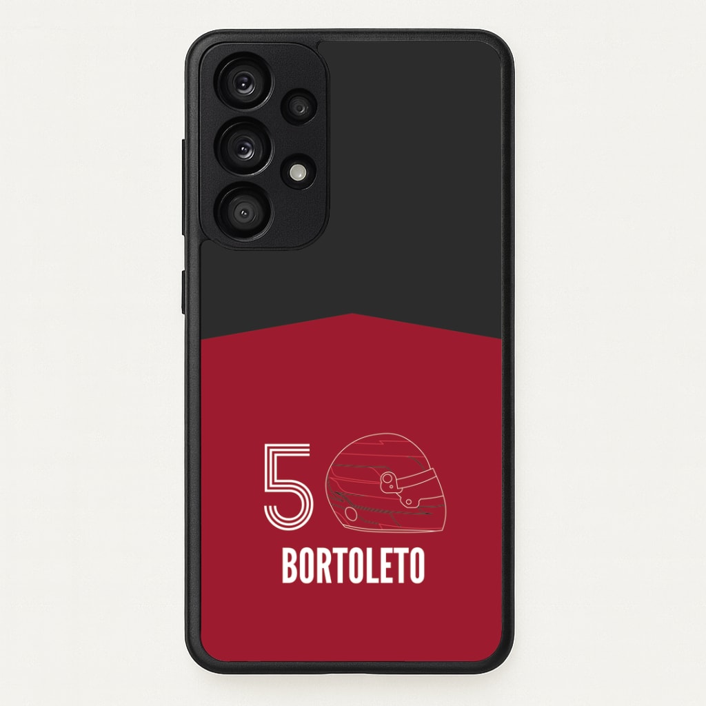 Bortoleto Helmet 2026 Galaxy A53 Case