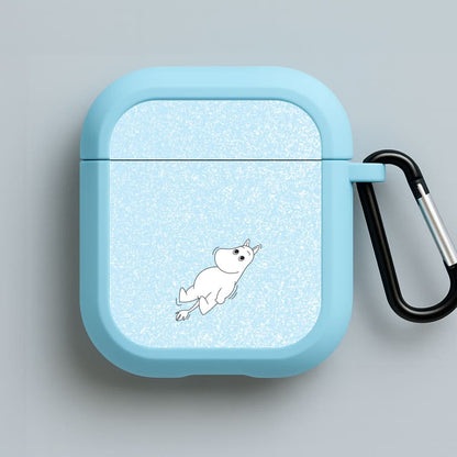Moom In Glitter Blue AirPods Case