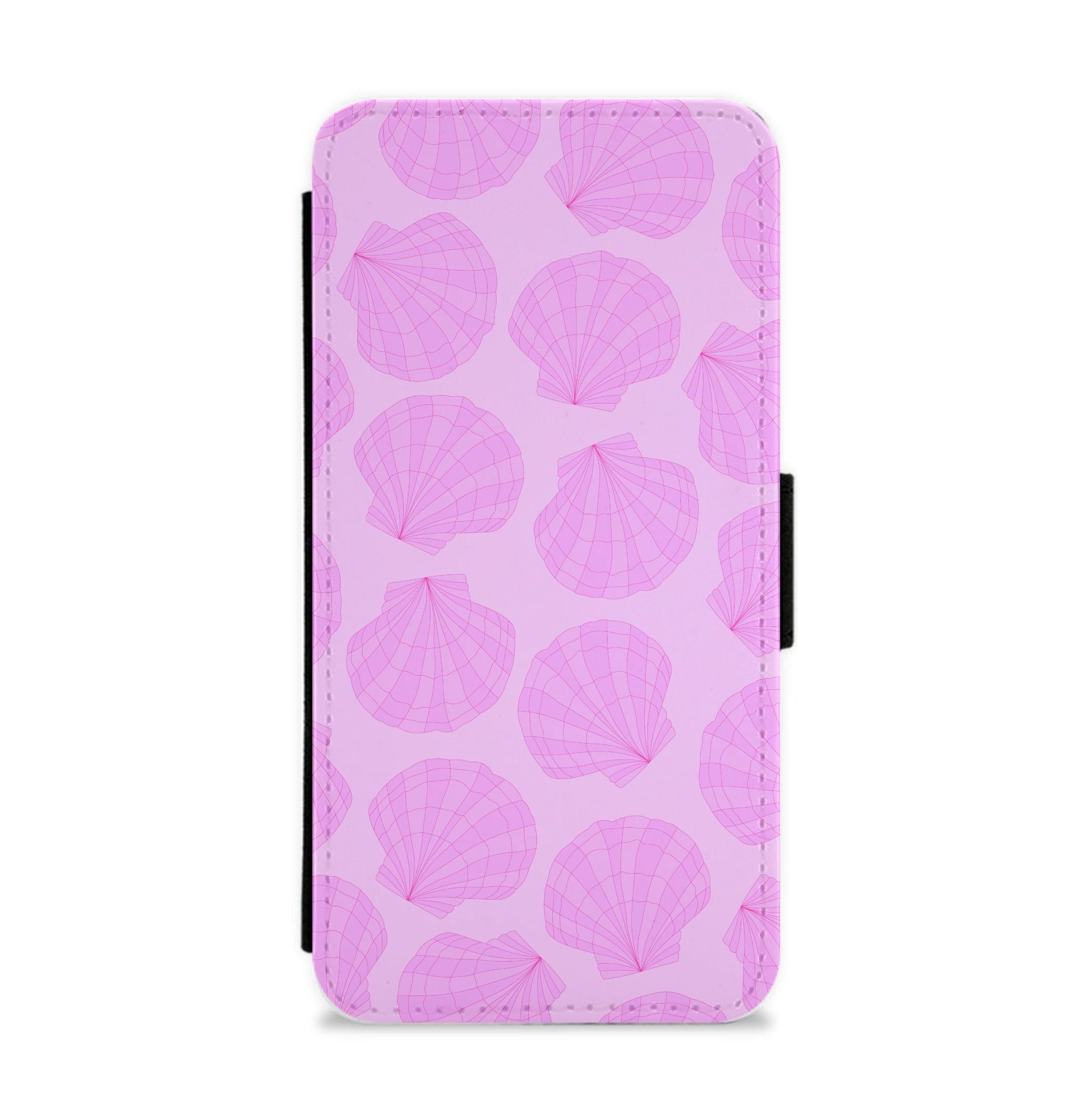 Seashells Pattern 3 Flip / Wallet Phone Case