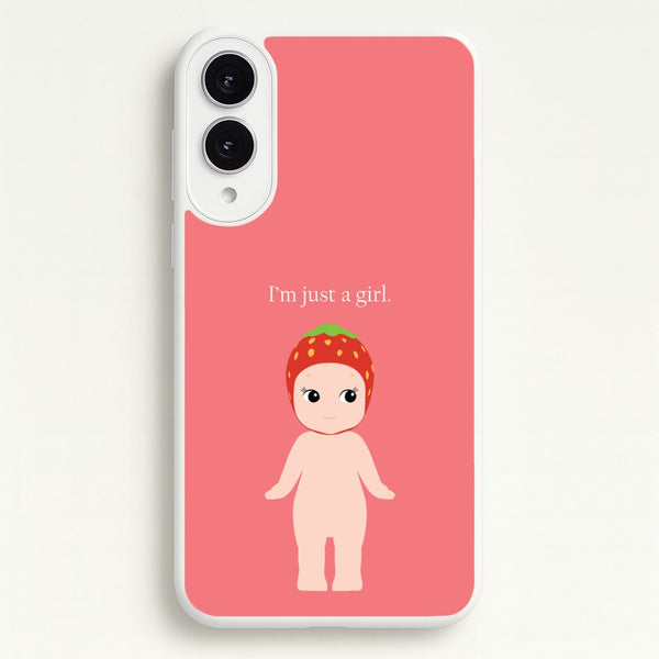 I'm Just A Girl Galaxy S25 Edge Case