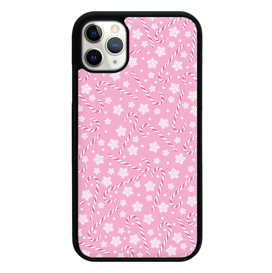 Candy Cane Pattern Phone Case