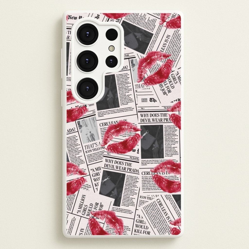 Front Page Kisses Galaxy S25 Ultra Case