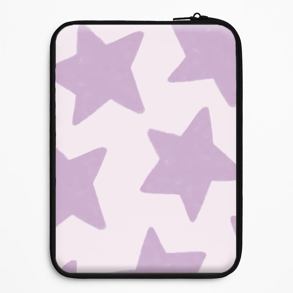 Lilac Stars Universal Laptop Sleeve