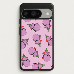 Vampire Vegetable Pattern - Halloween Google Pixel 10 / 10 Pro Case