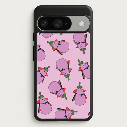 Vampire Vegetable Pattern - Halloween Google Pixel 10 / 10 Pro Case