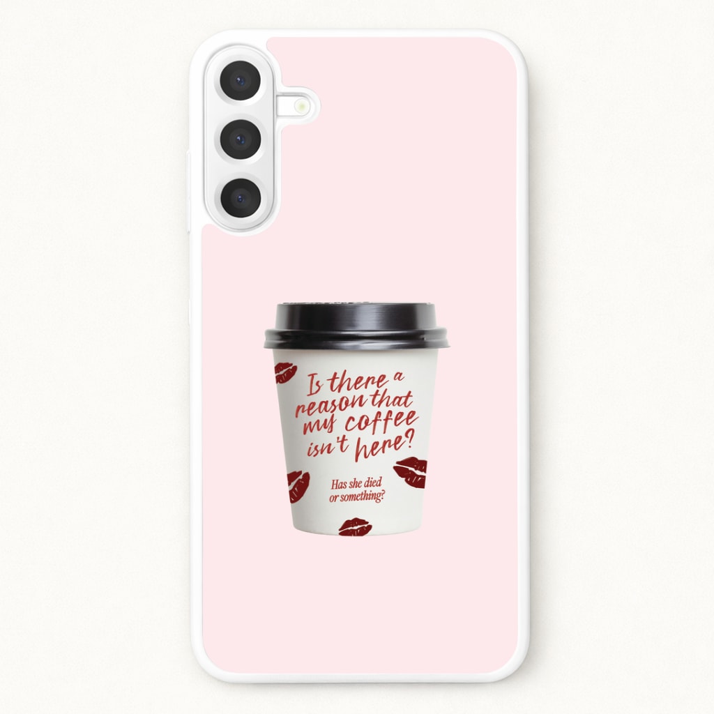 Where's My Coffee?! Galaxy A37 Case