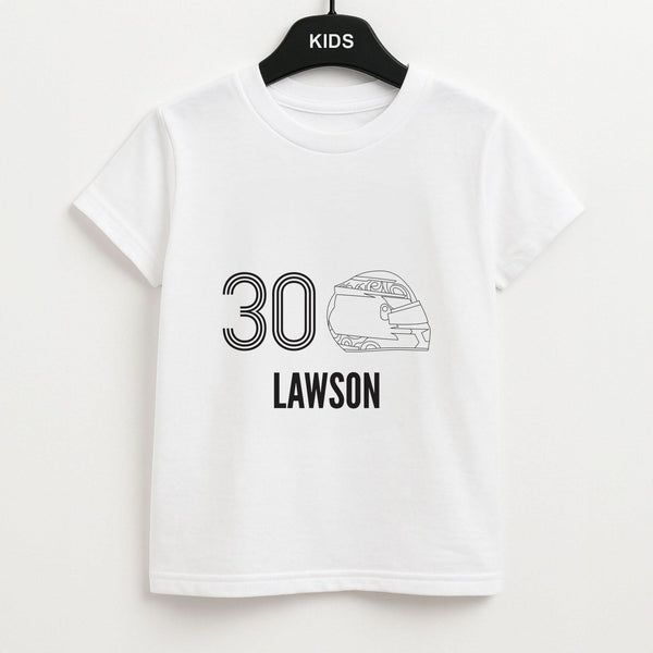 Lawson Helmet 2026  Kids Unisex T-Shirt