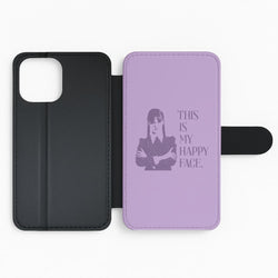 This Is My Happy Face Flip Phone Case