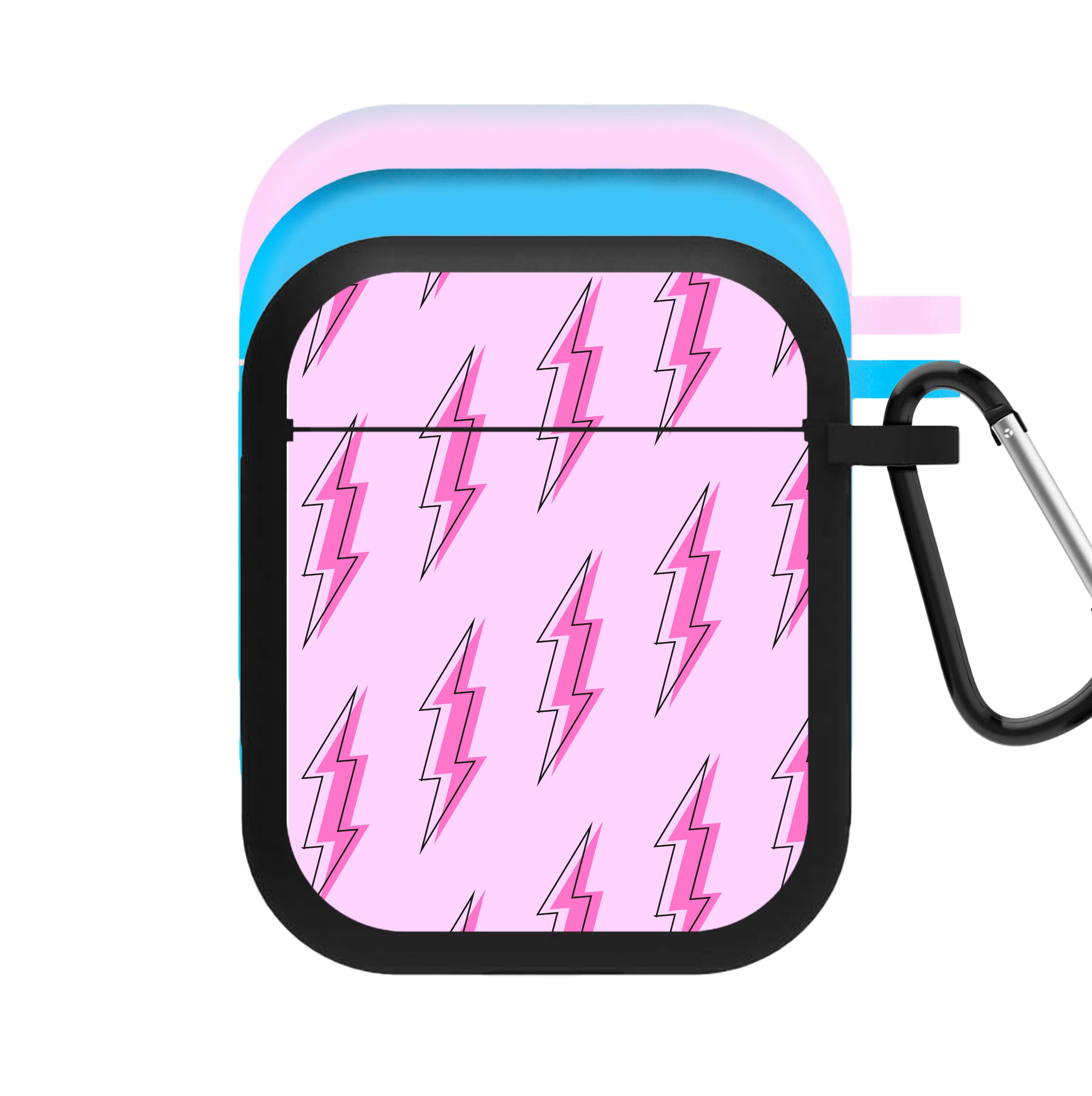 Pink Lightning - Eighties AirPods Case