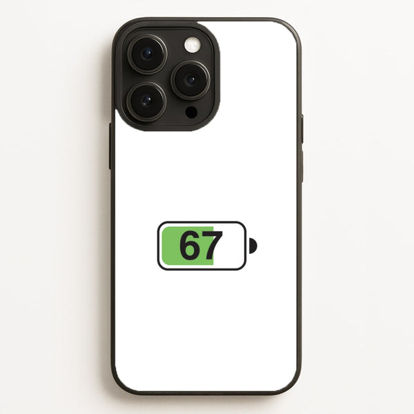 6 7 Battery iPhone 16 Pro Max Case