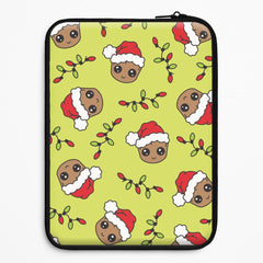Christmas Tree Hero Pattern Laptop Sleeve