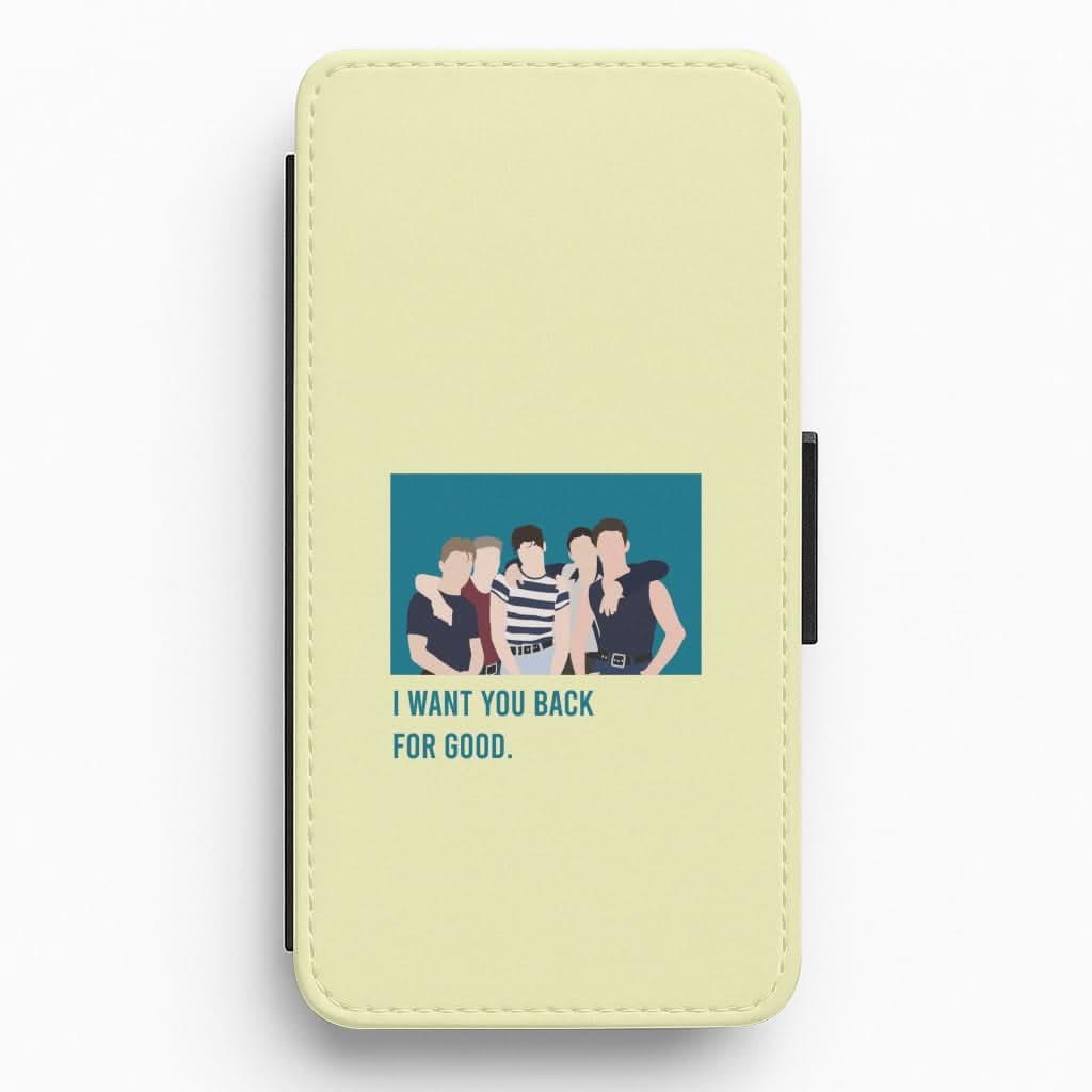 I Want You Back Flip / Wallet Phone Case