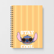Stay Cool Blue Alien Notebook 1